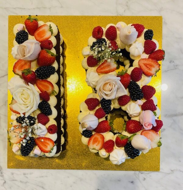 number cakes Melbourne north